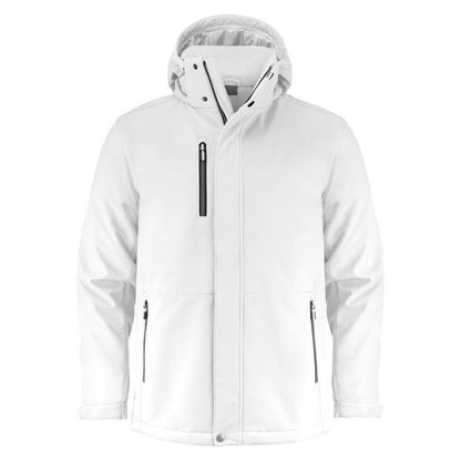White - Front - Printer Mens Overlanding Soft Shell Jacket