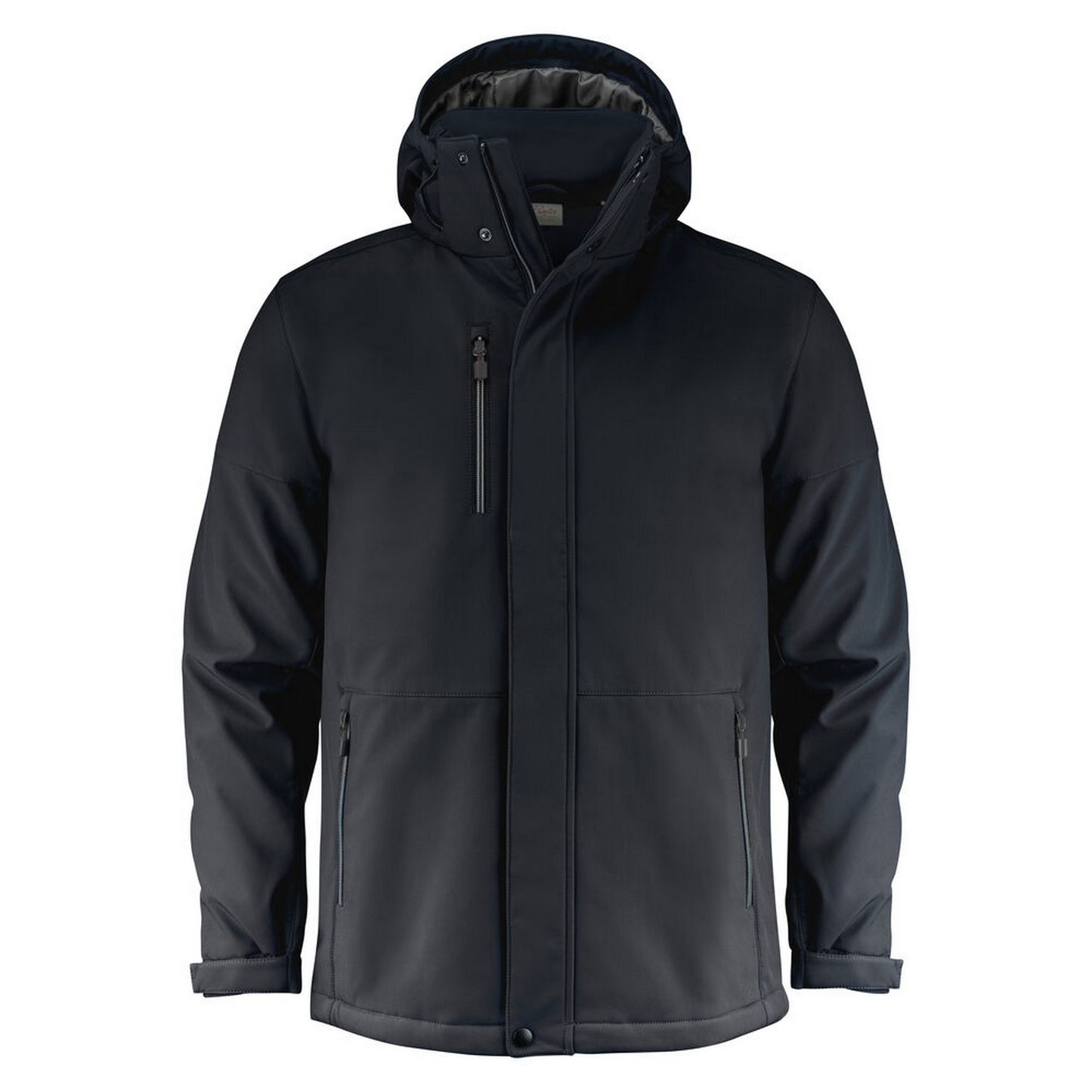 Black - Front - Printer Mens Overlanding Soft Shell Jacket