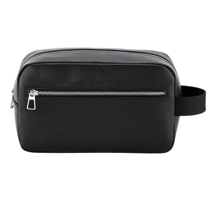 Black - Front - Quadra Tailored Luxe Wash Bag
