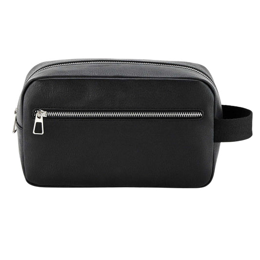 Black - Front - Quadra Tailored Luxe Wash Bag