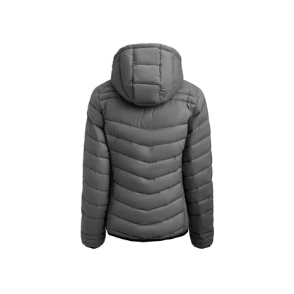 Steel Grey - Side - Printer Womens-Ladies Jacket