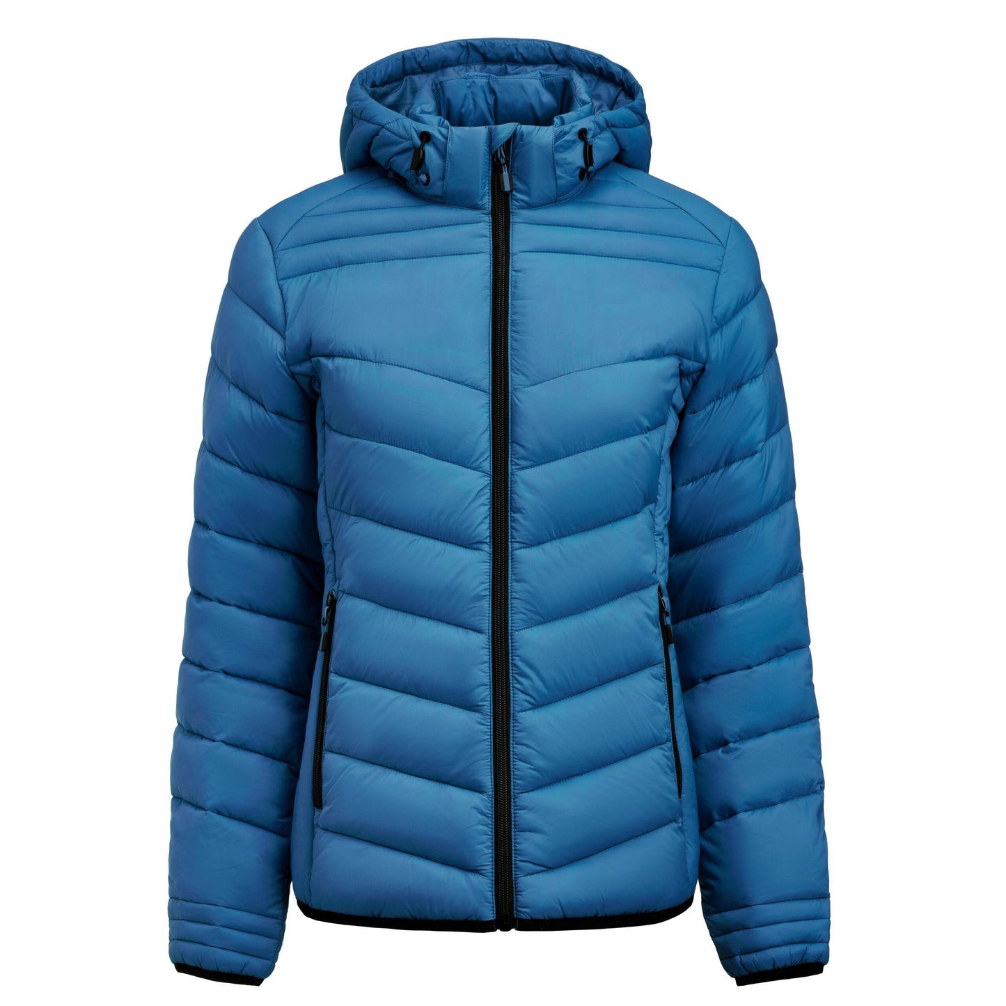 Ocean Blue - Back - Printer Womens-Ladies Jacket