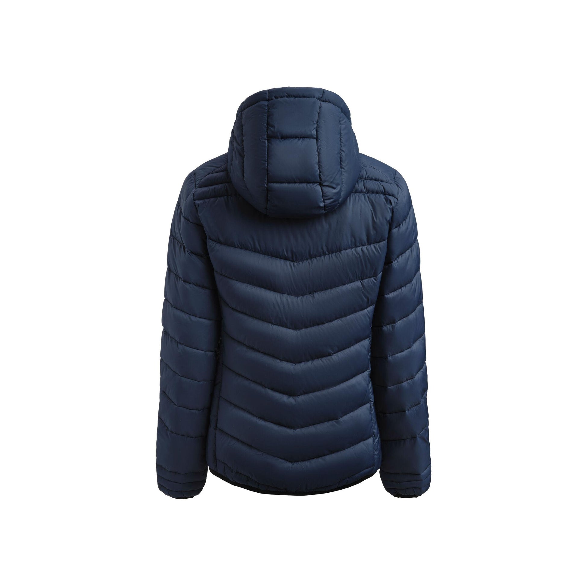 Dark Navy - Side - Printer Womens-Ladies Jacket