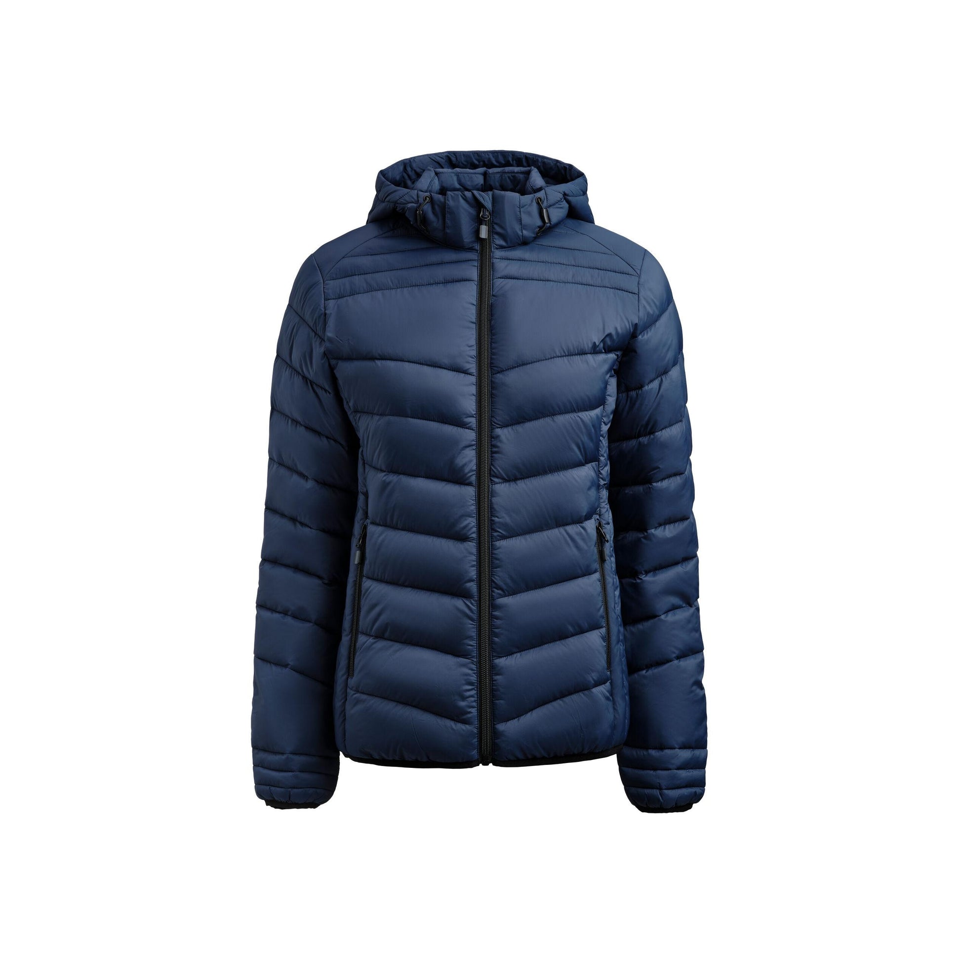 Navy - Back - Printer Womens-Ladies Jacket