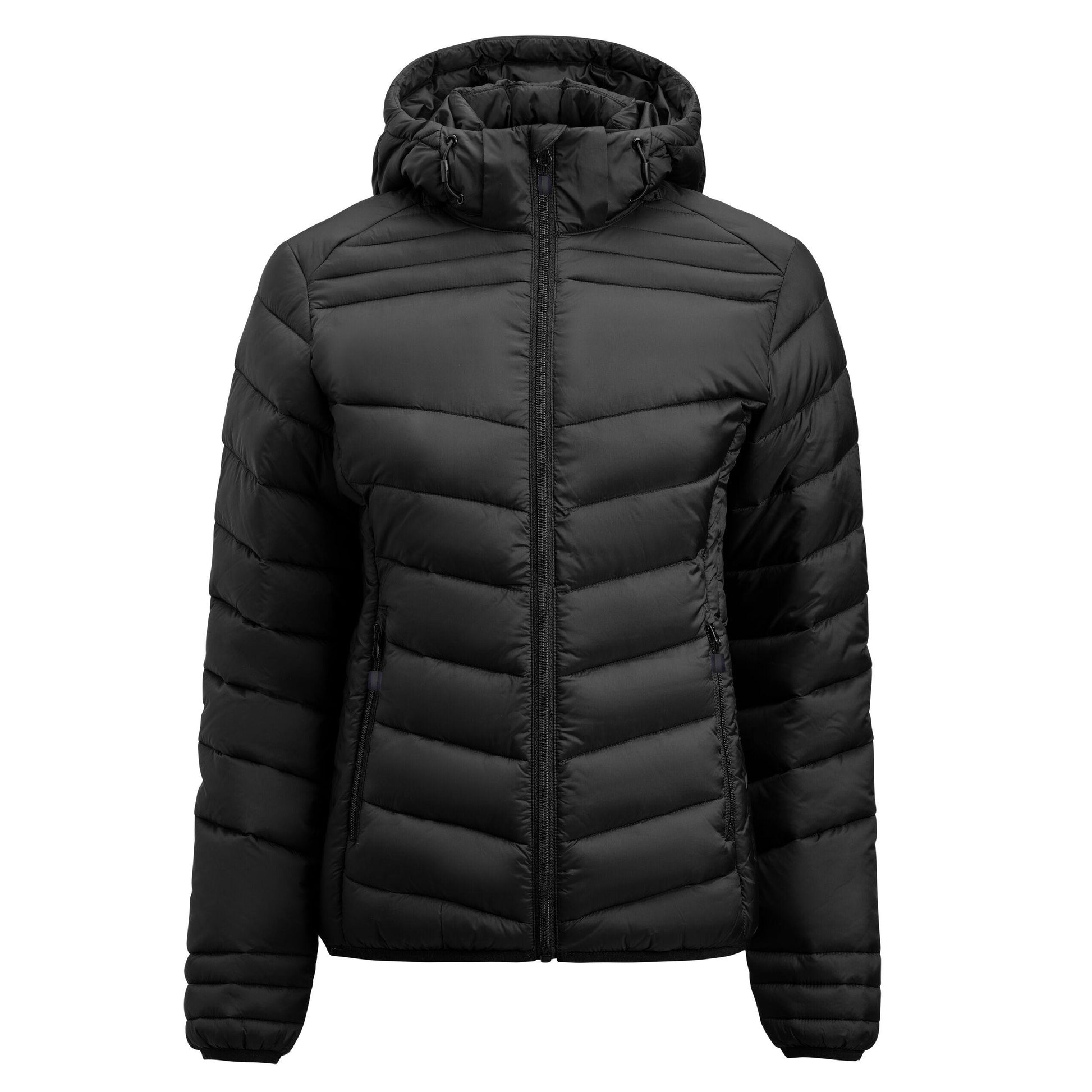 Black - Back - Printer Womens-Ladies Jacket
