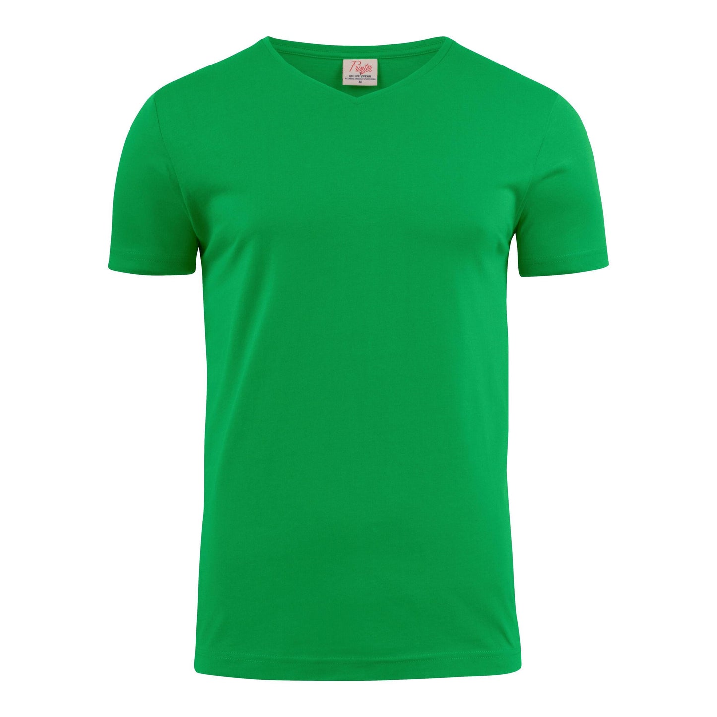 Fresh Green - Back - Printer Mens V Neck T-Shirt
