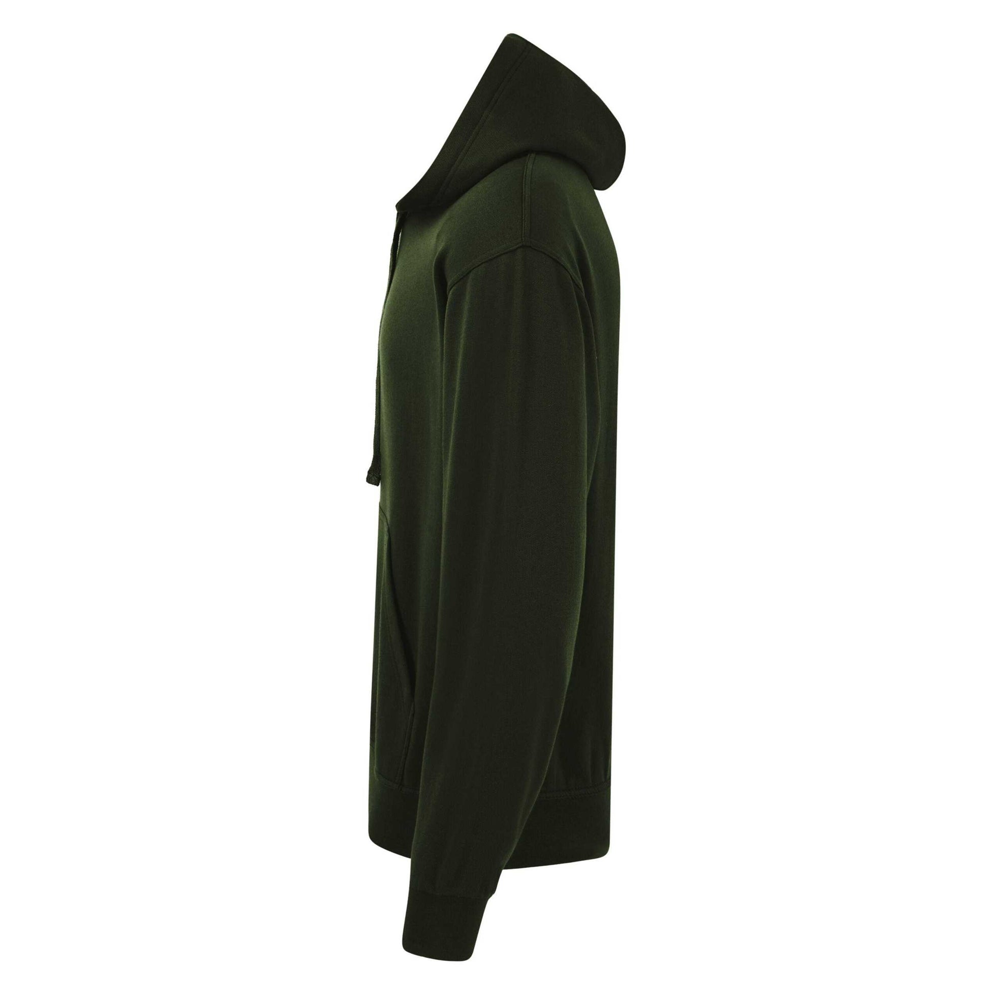 Dark Olive - Side - Ultimate Clothing Collection Unisex Adult Everyday Hoodie