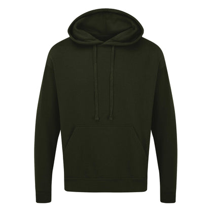 Dark Olive - Front - Ultimate Clothing Collection Unisex Adult Everyday Hoodie