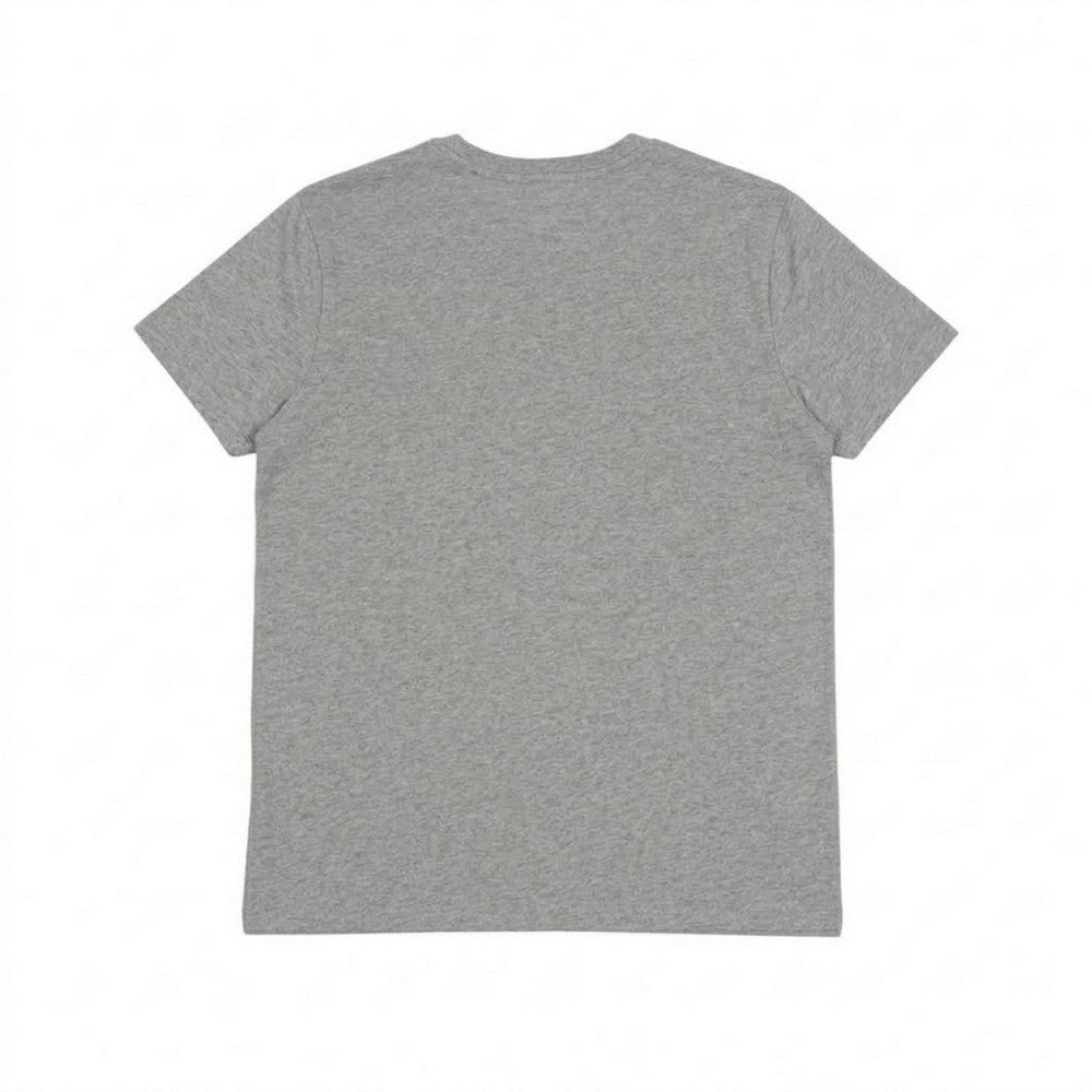 Heather Grey Melange - Back - Mantis Unisex Adult Essential Organic Cotton T-Shirt