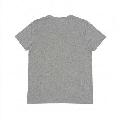 Heather Grey Melange - Back - Mantis Unisex Adult Essential Organic Cotton T-Shirt