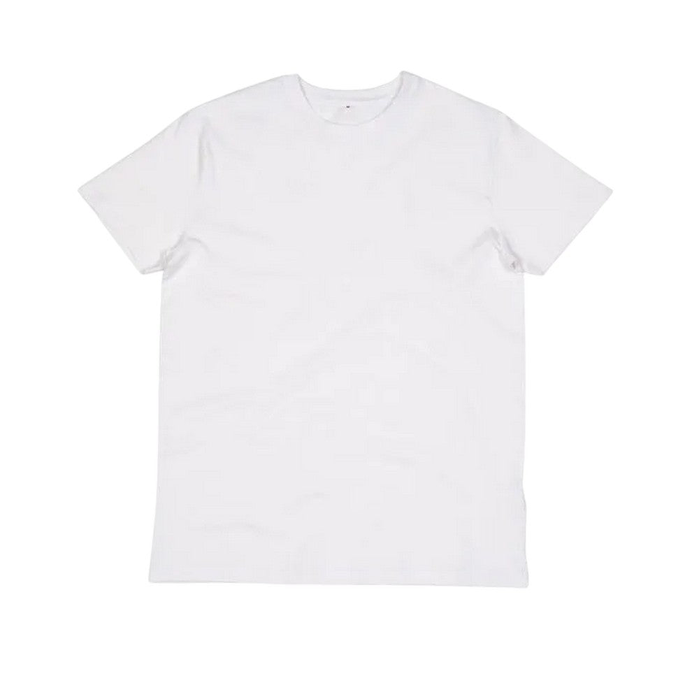 White - Front - Mantis Unisex Adult Essential Organic Cotton T-Shirt