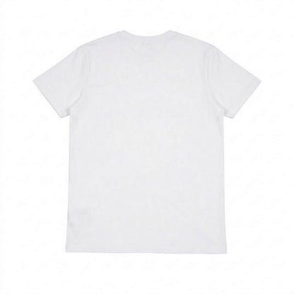 White - Back - Mantis Unisex Adult Essential Organic Cotton T-Shirt