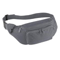 Graphite Grey - Front - Quadra Belt Bag - 2 Litres