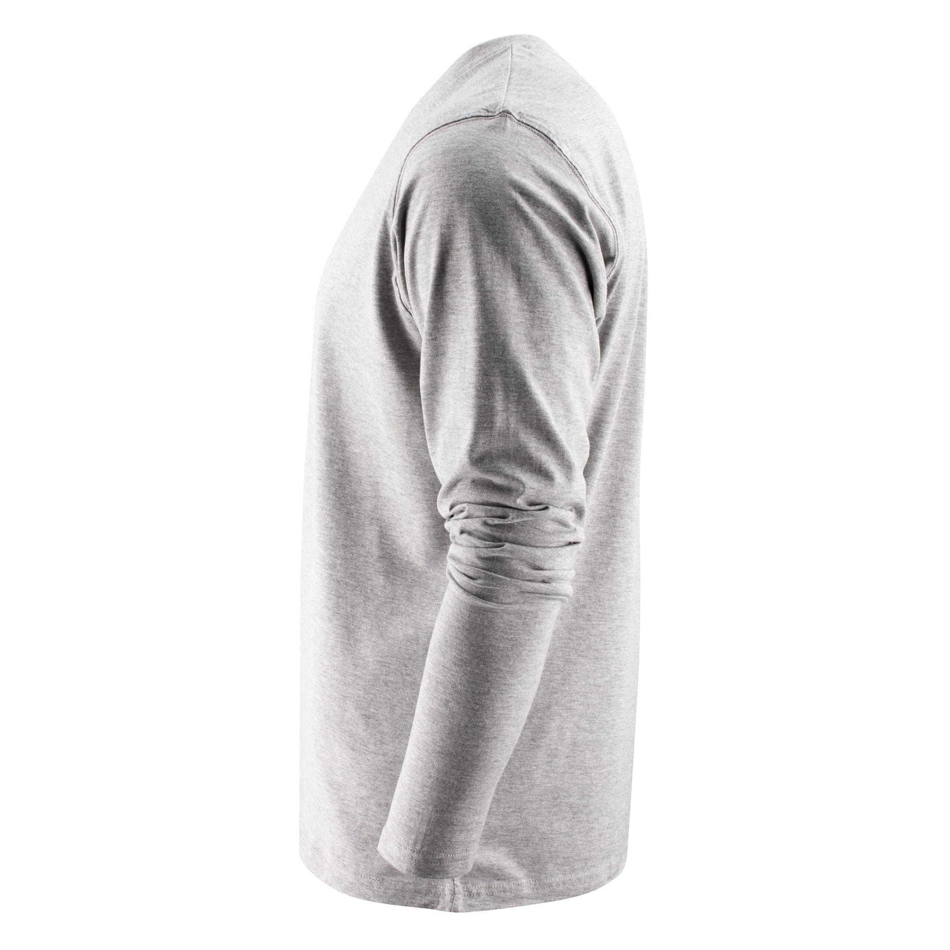 Grey Melange - Lifestyle - Printer Mens Heavy Long-Sleeved T-Shirt