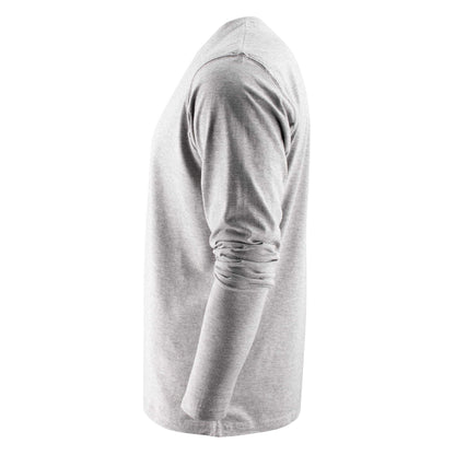 Grey Melange - Lifestyle - Printer Mens Heavy Long-Sleeved T-Shirt