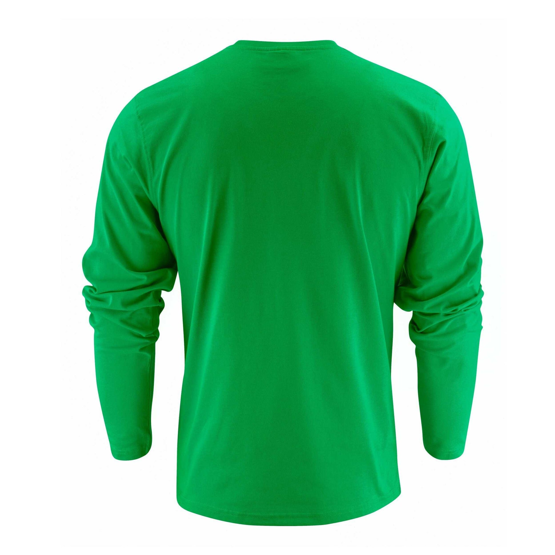 Fresh Green - Back - Printer Mens Heavy Long-Sleeved T-Shirt