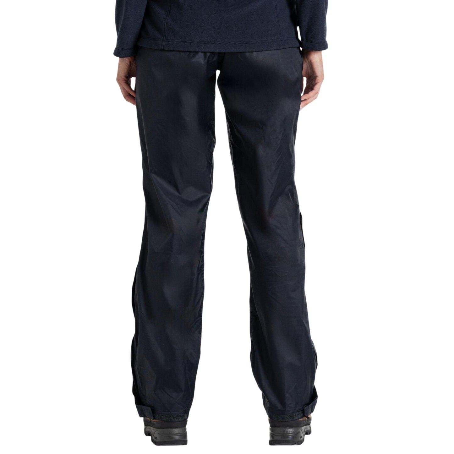 Dark Navy - Back - Craghoppers Expert Unisex Adult Packable Over Trousers