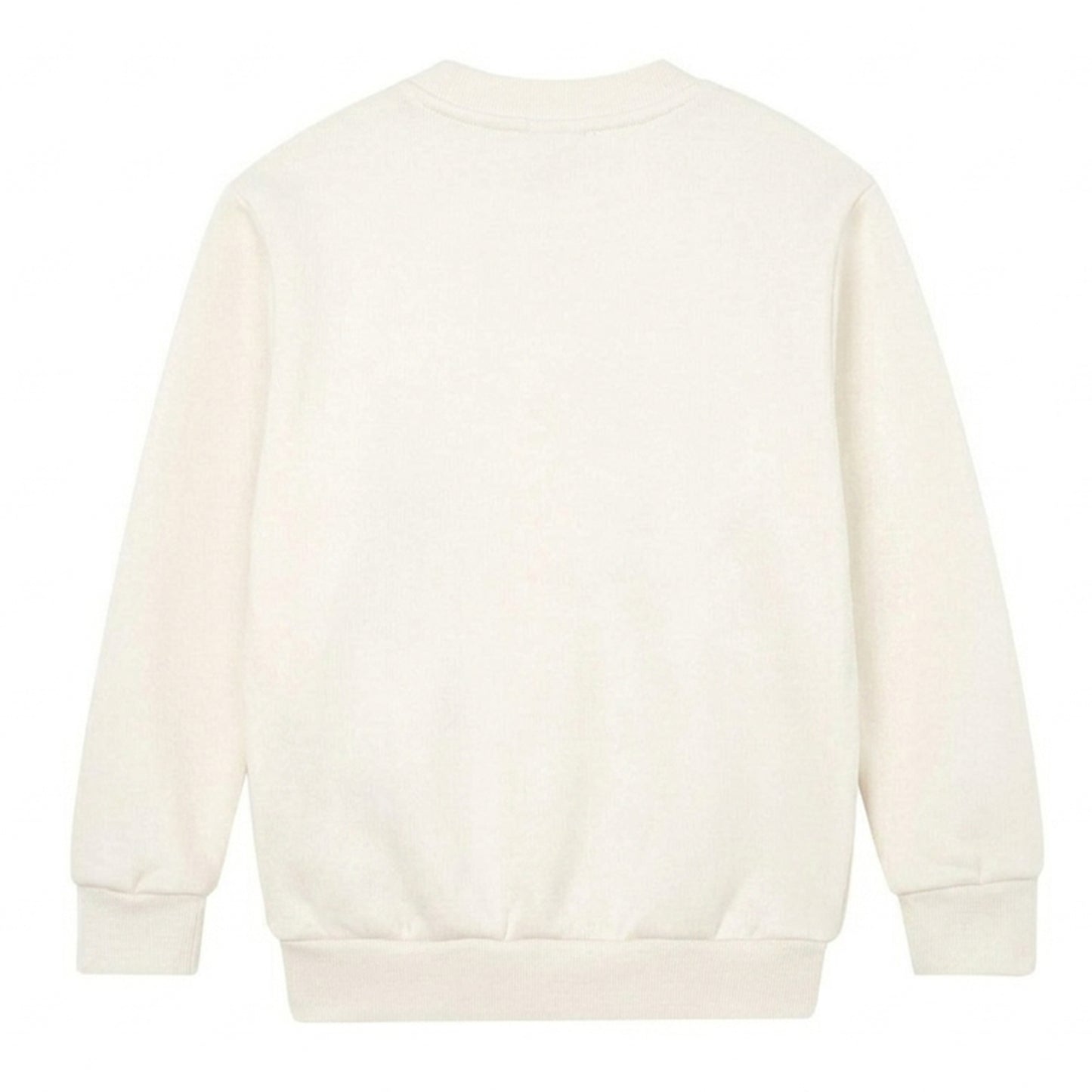 Natural - Back - Mantis Childrens-Kids Essential Organic Sweatshirt