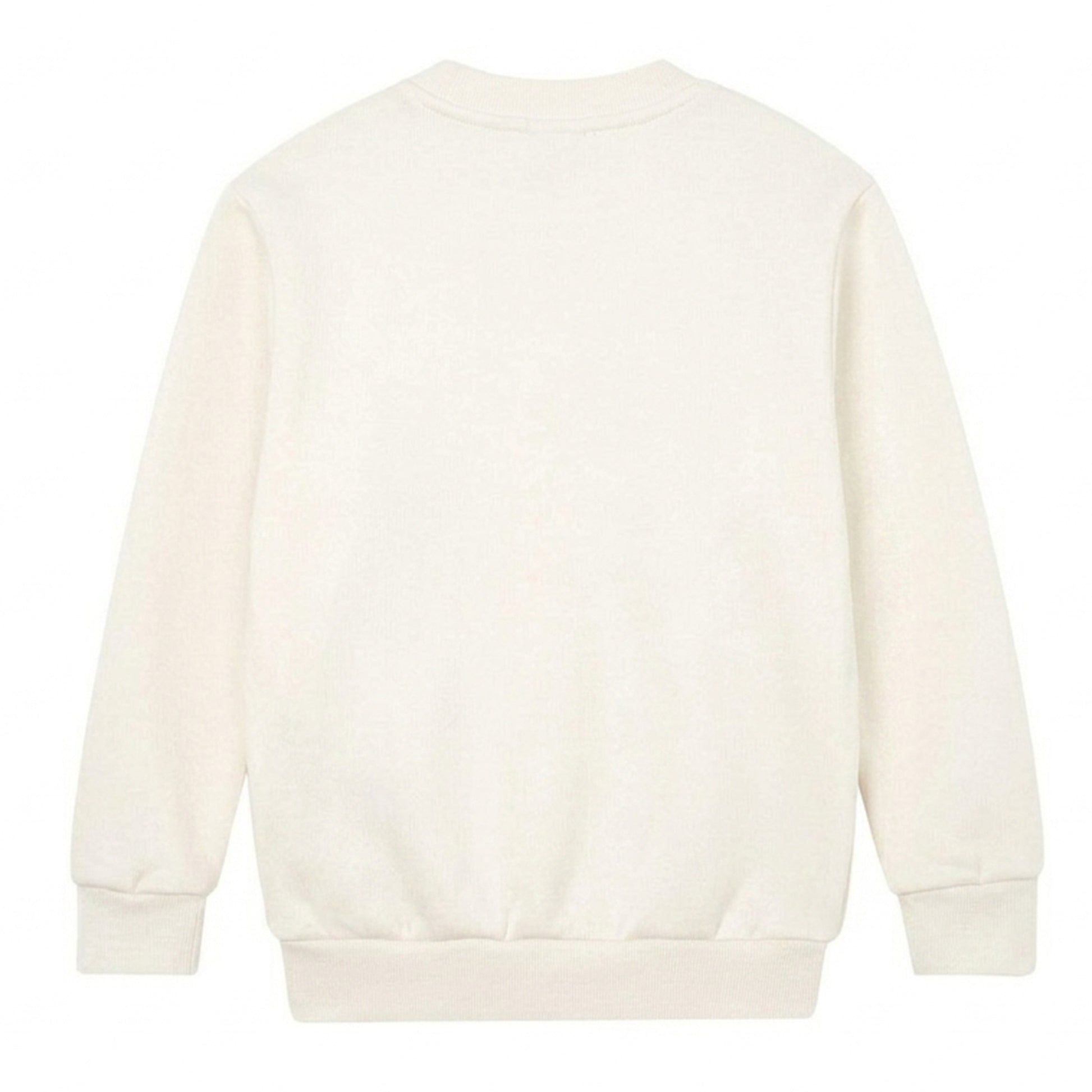 Natural - Back - Mantis Childrens-Kids Essential Organic Sweatshirt