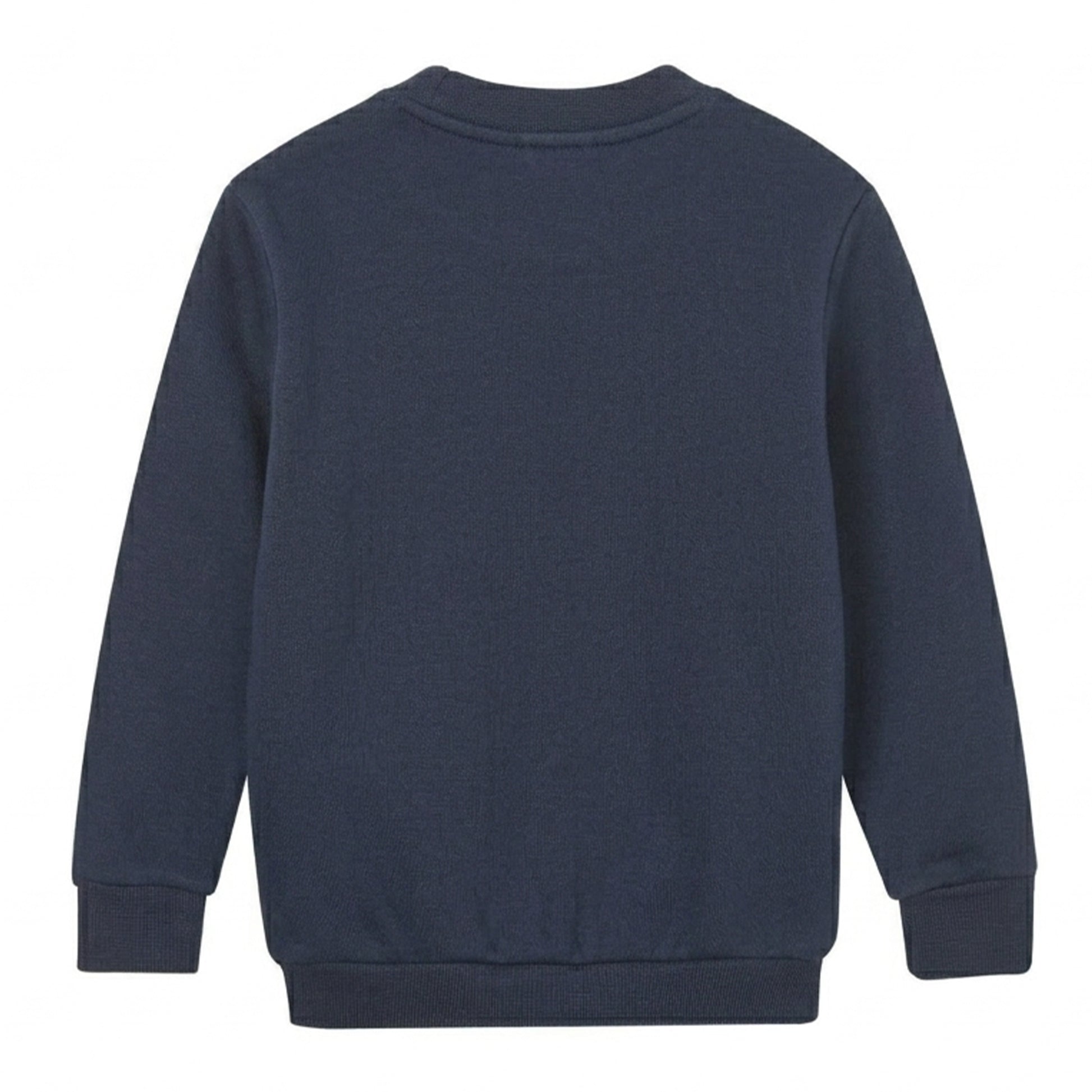 Navy - Back - Mantis Childrens-Kids Essential Organic Sweatshirt