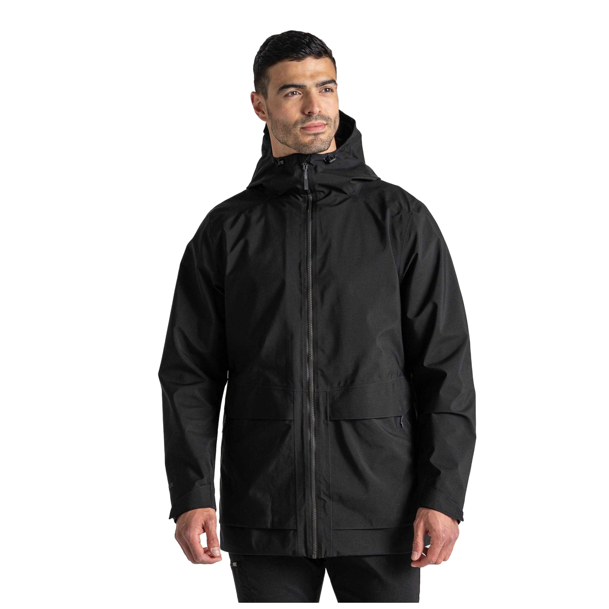 Black - Side - Craghoppers Expert Mens GORE-TEX Jacket