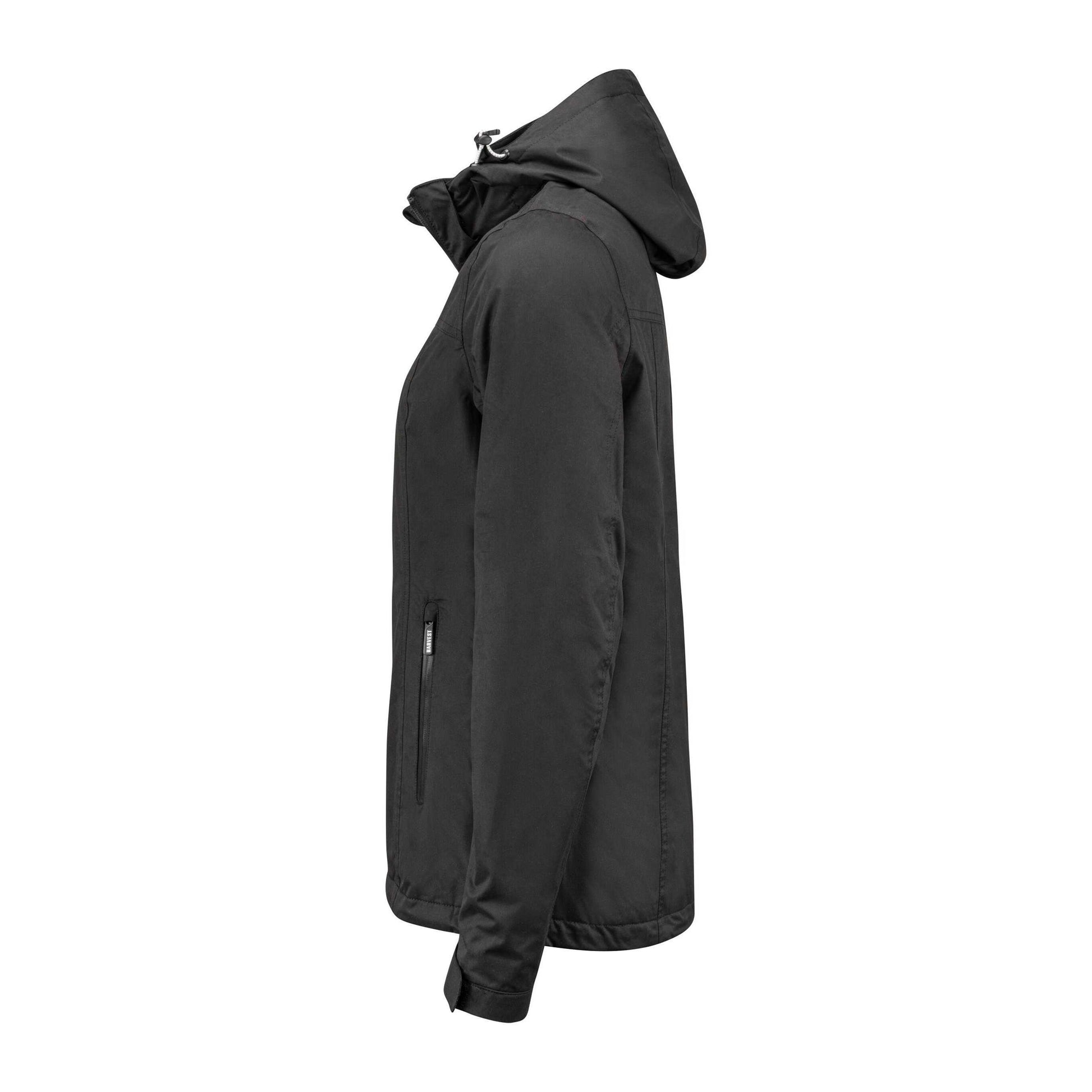Black - Side - James Harvest Womens-Ladies Coventry Sport Jacket