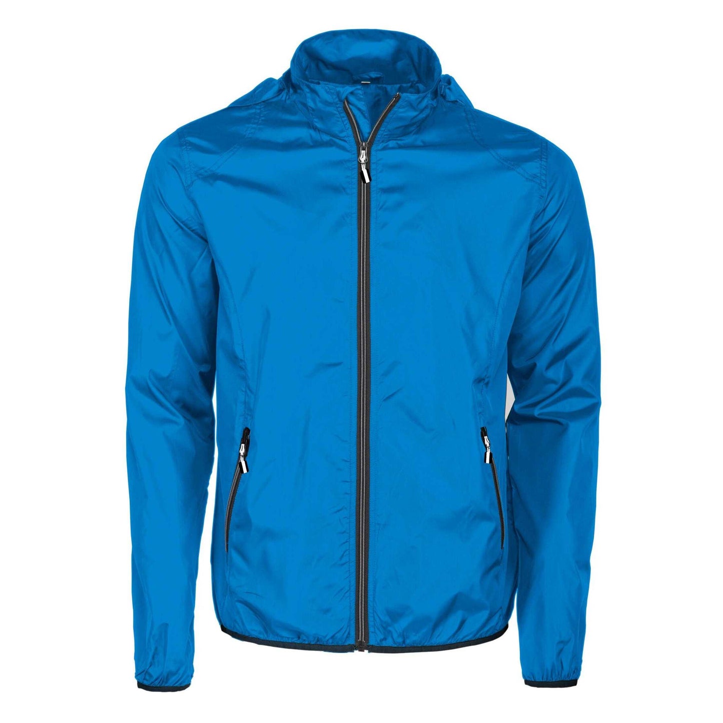 Ocean Blue - Front - Printer Unisex Adult Essentials Headway Jacket