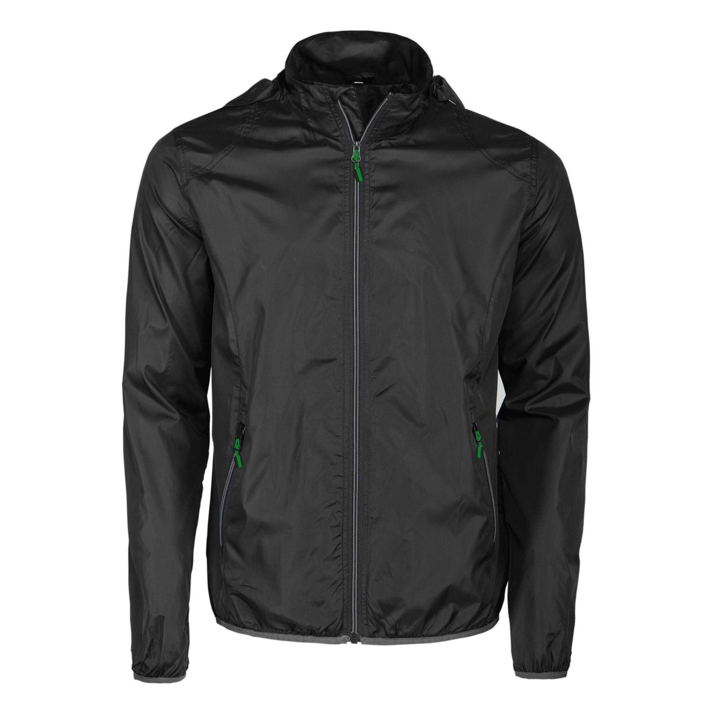 Black - Front - Printer Unisex Adult Essentials Headway Jacket