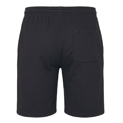 Black - Back - Mantis Unisex Adult Essential Organic Shorts