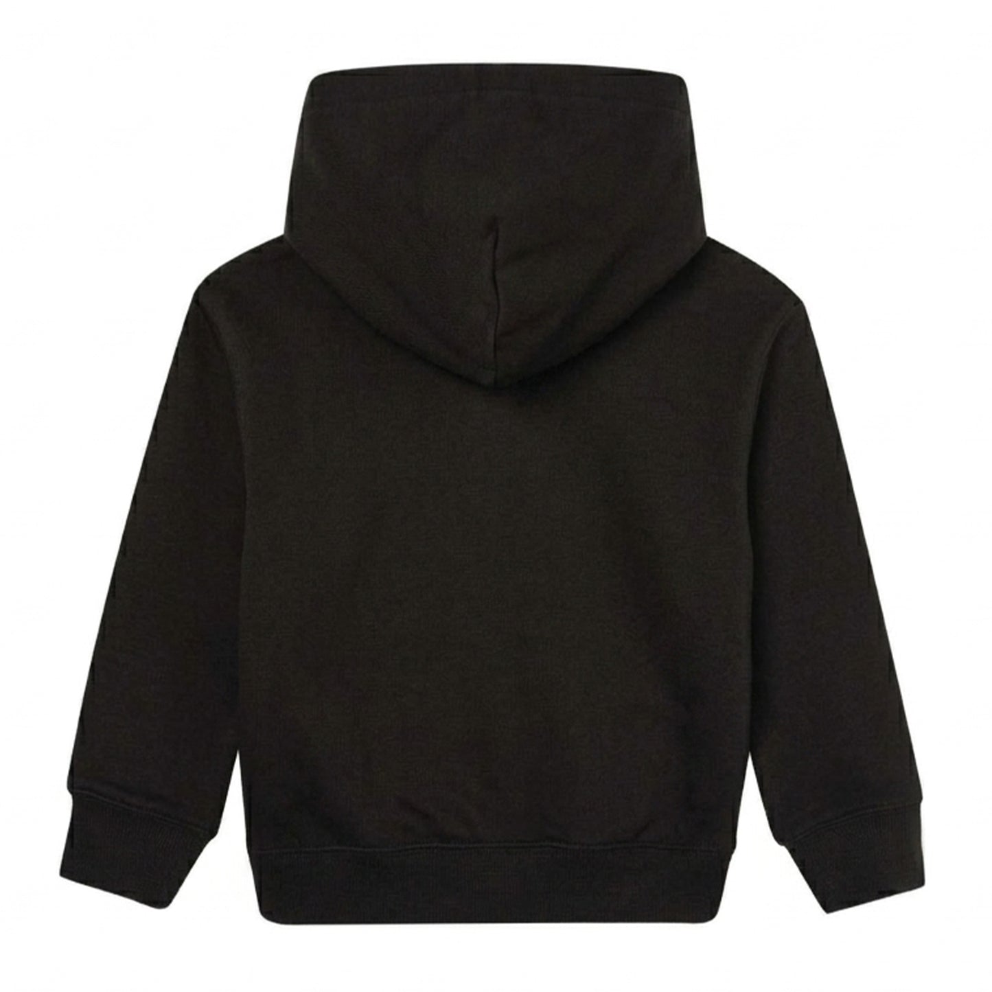 Black - Back - Mantis Childrens-Kids Essential Organic Hoodie
