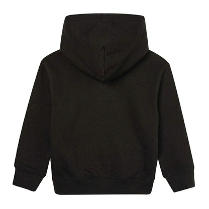 Black - Back - Mantis Childrens-Kids Essential Organic Hoodie
