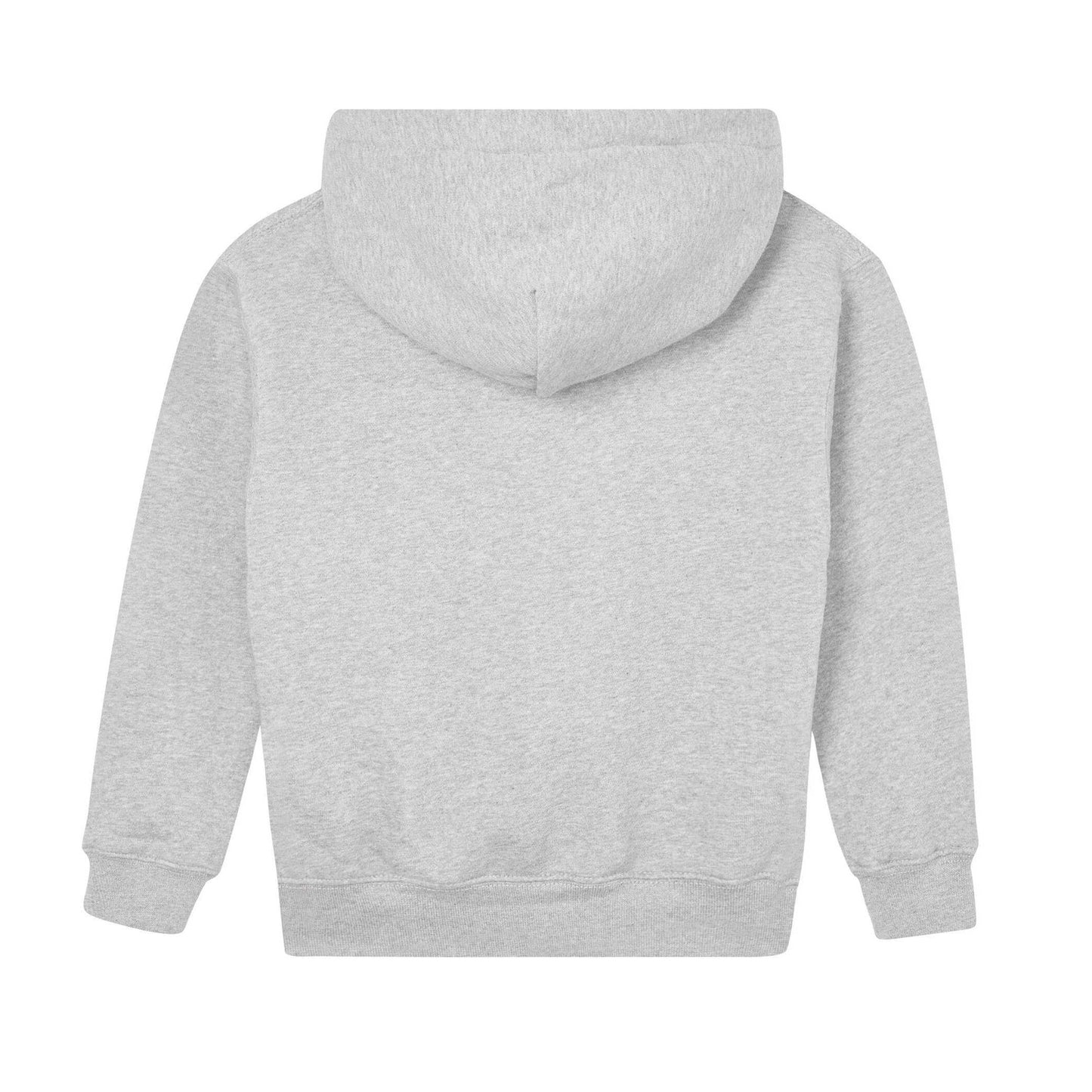Heather Grey Melange Marl - Back - Mantis Childrens-Kids Essential Organic Hoodie