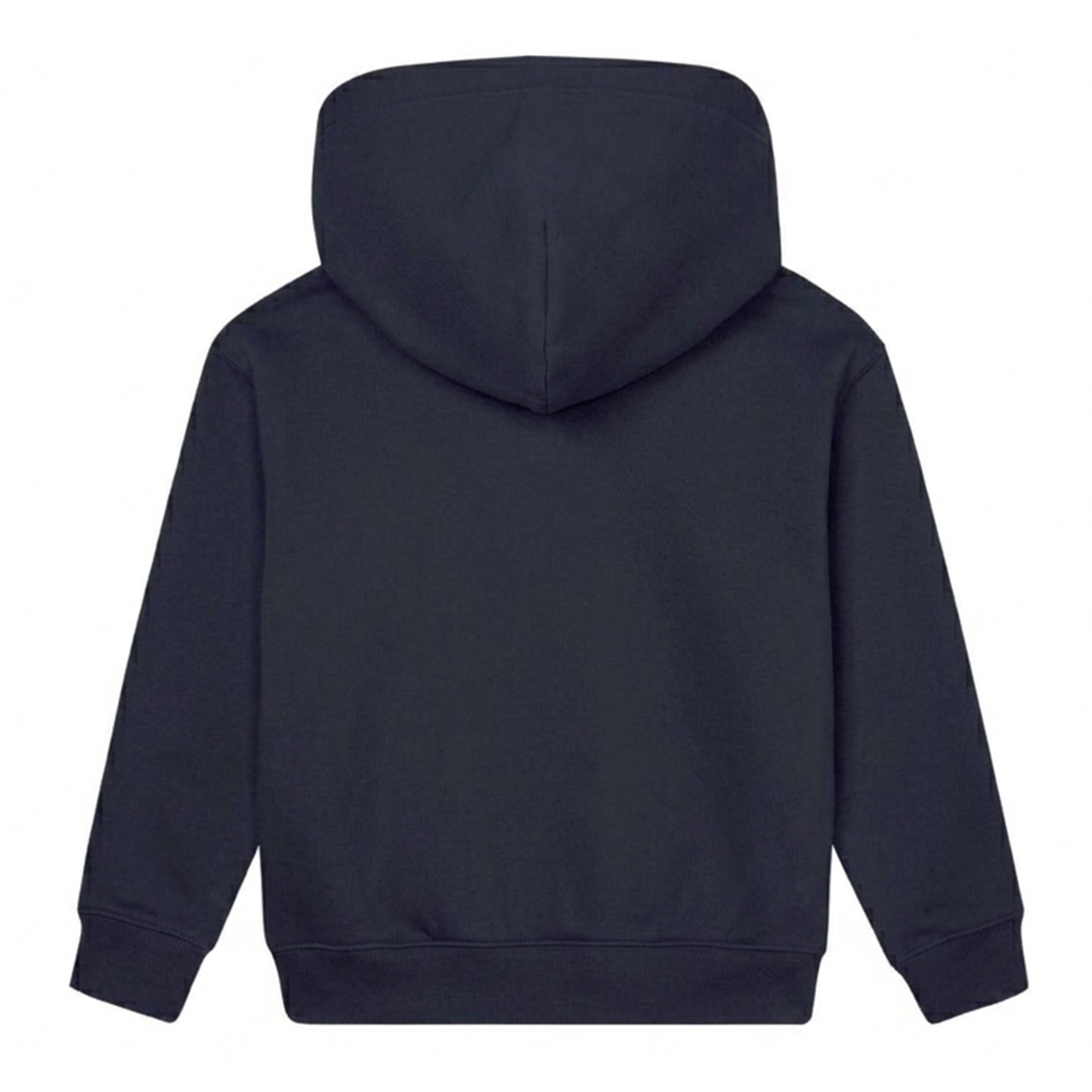 Navy - Back - Mantis Childrens-Kids Essential Organic Hoodie