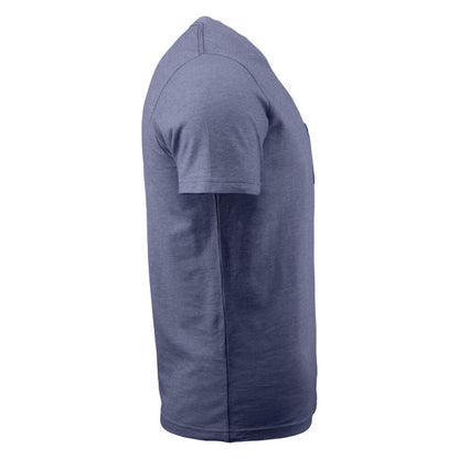 Blue Melange Melange - Pack Shot - James Harvest Mens T-Shirt