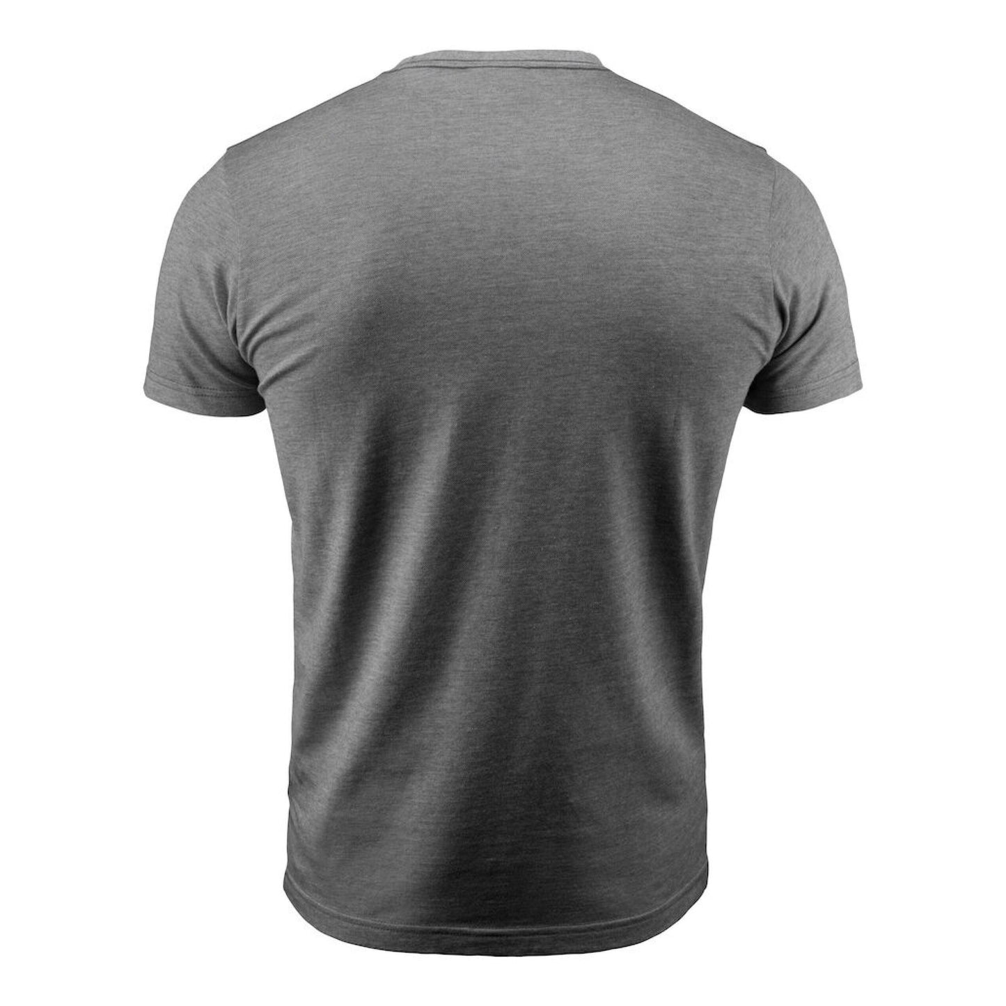Black Melange - Pack Shot - James Harvest Mens T-Shirt