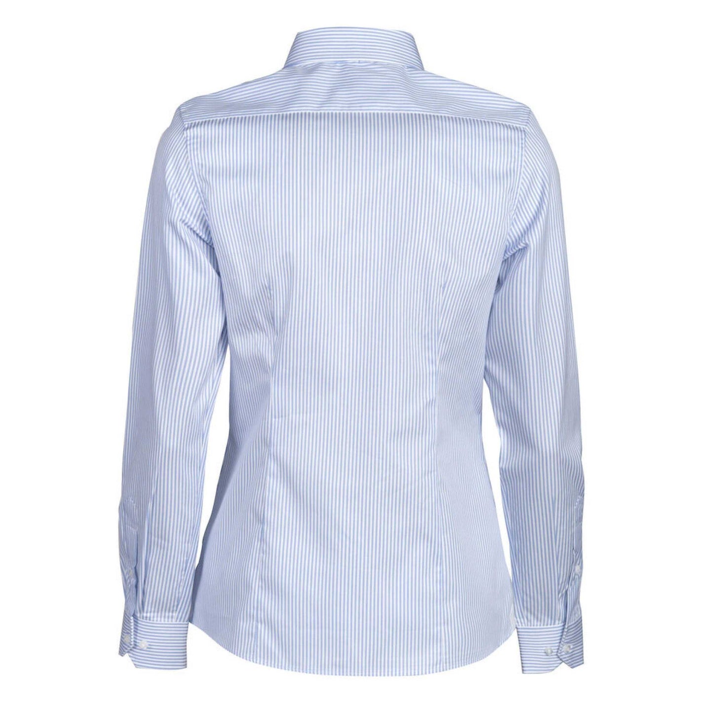 Light Blue - Back - James Harvest Womens-Ladies Reno Shirt