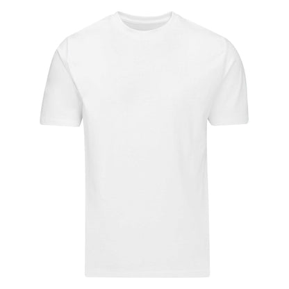 White - Front - Mantis Unisex Adult Essential Organic Cotton T-Shirt