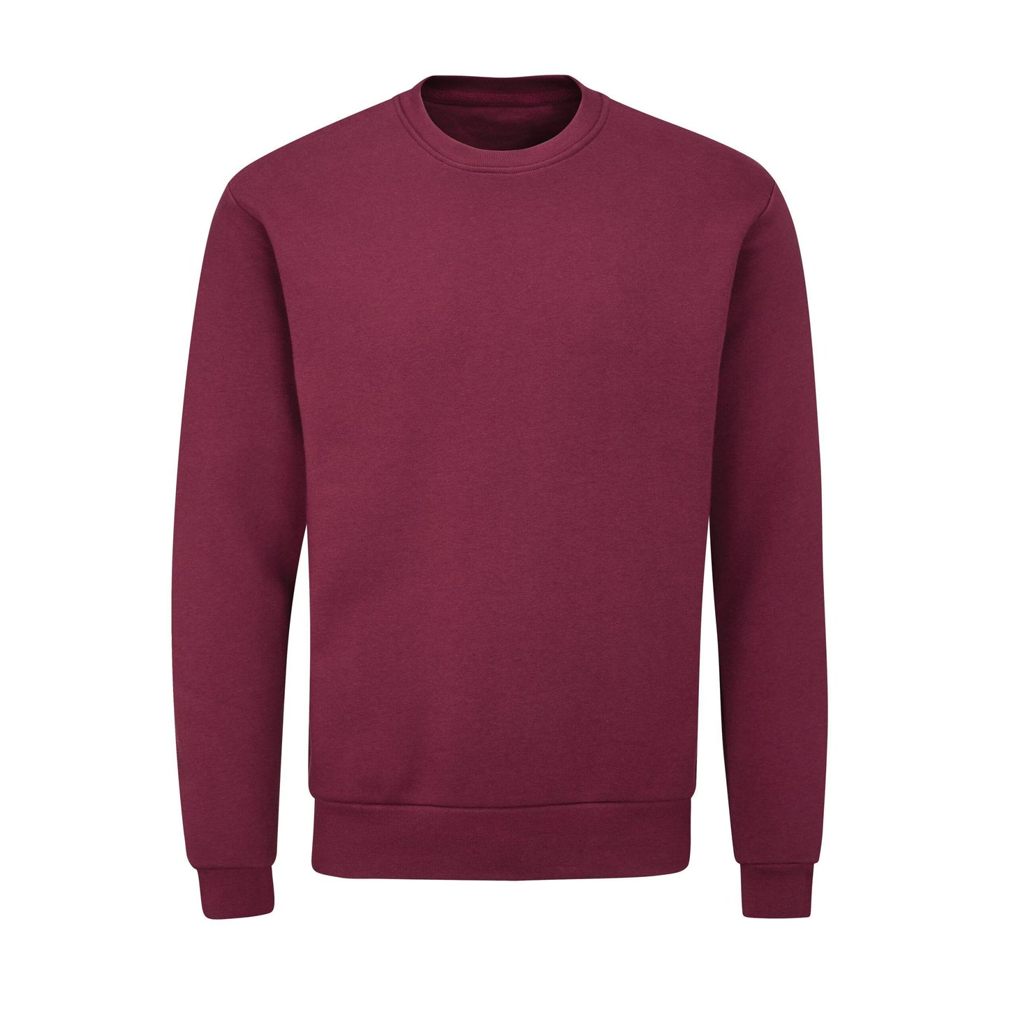 Burgundy - Back - Mantis Unisex Adult Essential Organic Sweatshirt