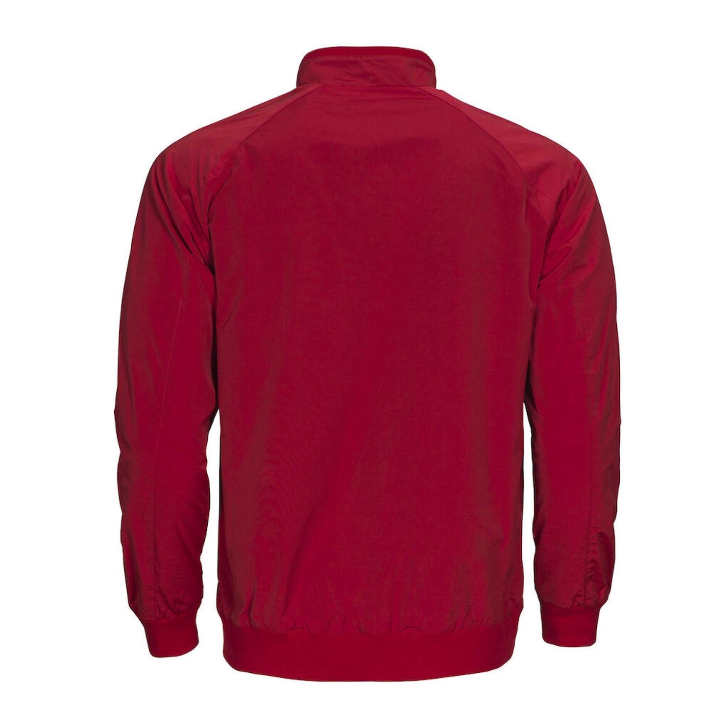 Red - Back - James Harvest Unisex Adult Harrington Jacket