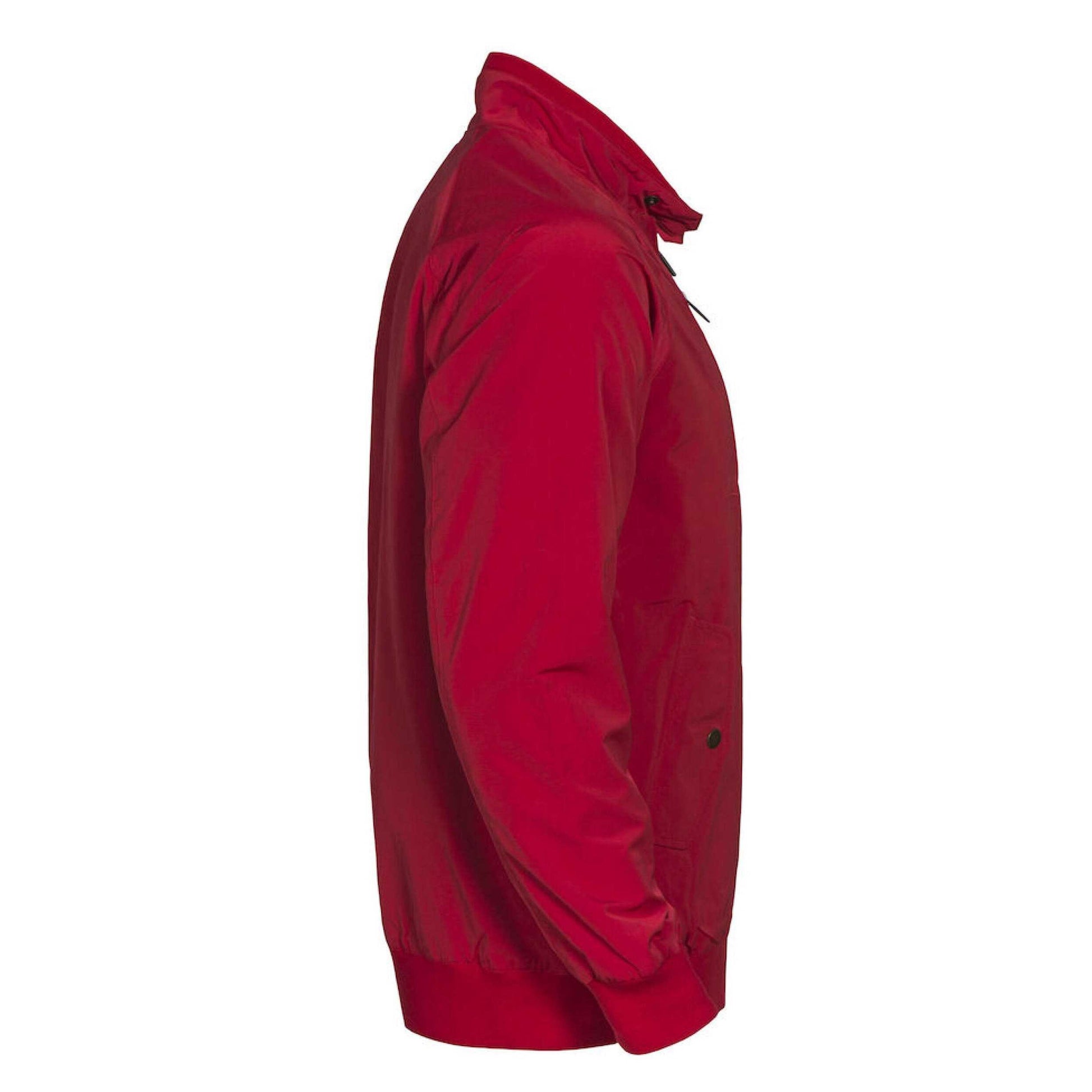 Red - Side - James Harvest Unisex Adult Harrington Jacket