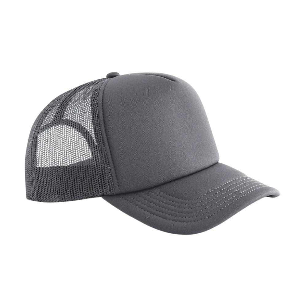 Graphite - Front - Beechfield Classic Foam Trucker Cap