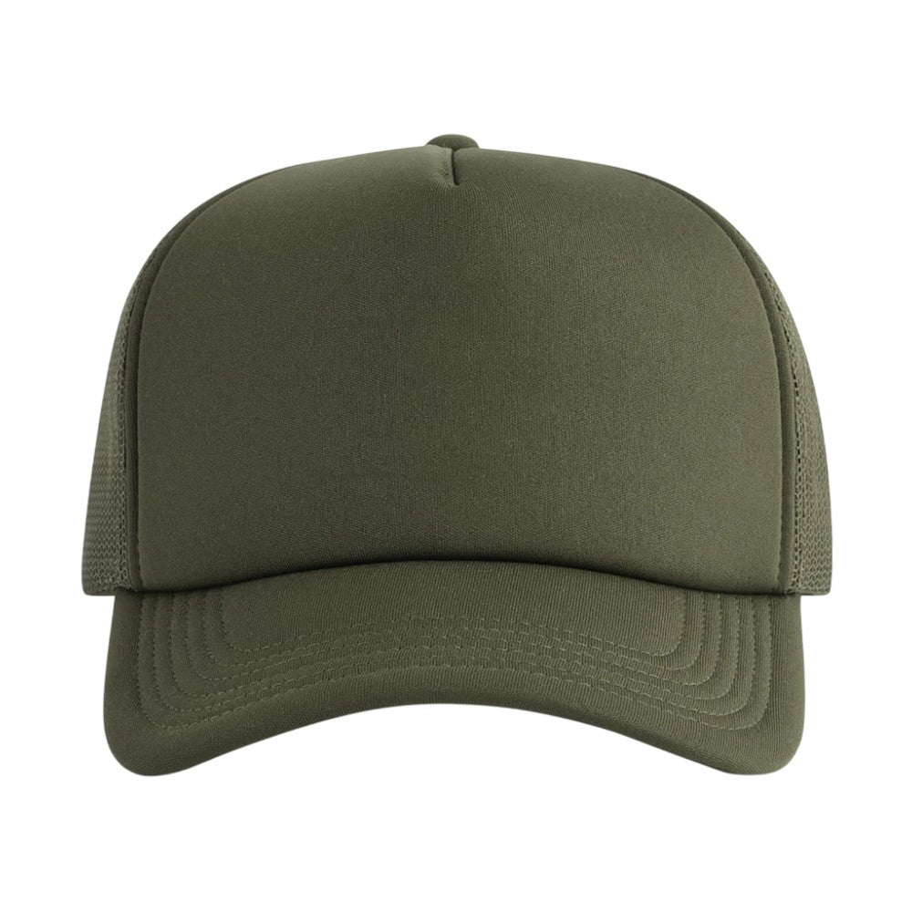Olive Green - Side - Beechfield Classic Foam Trucker Cap
