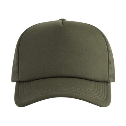 Olive Green - Side - Beechfield Classic Foam Trucker Cap