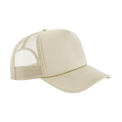Stone - Front - Beechfield Classic Foam Trucker Cap