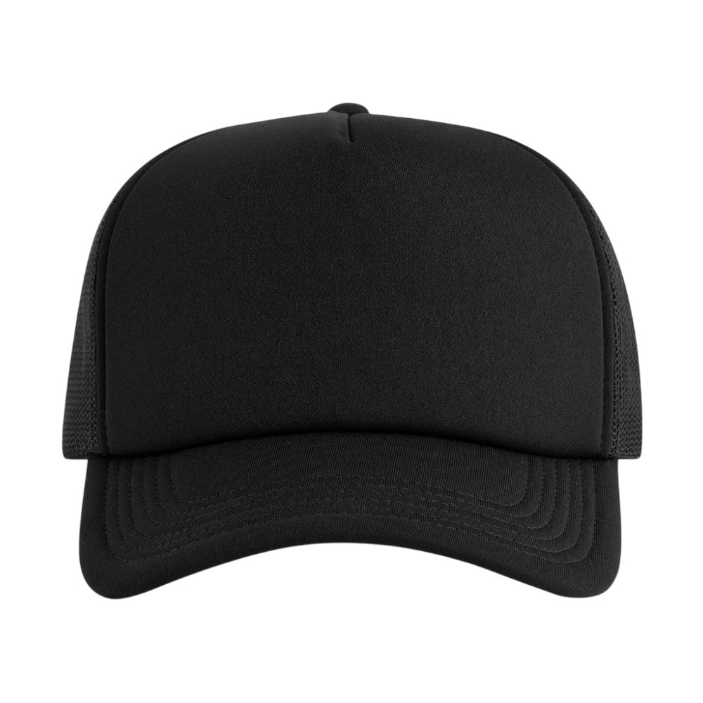 Black - Side - Beechfield Classic Foam Trucker Cap