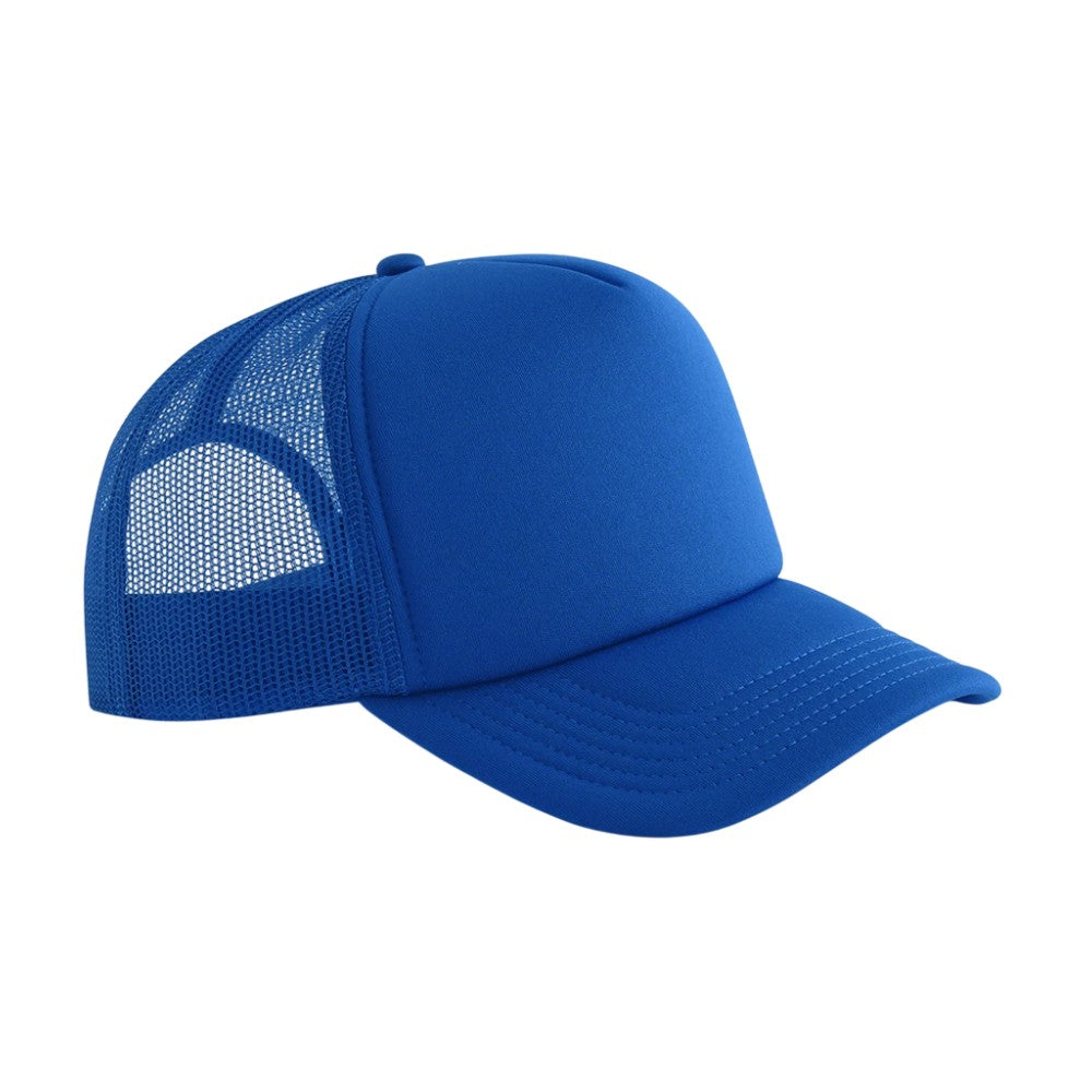 Bright Royal - Front - Beechfield Classic Foam Trucker Cap