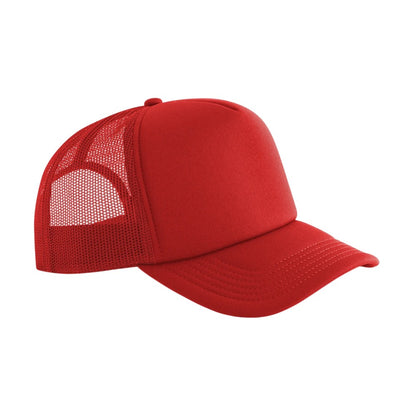 Classic Red - Front - Beechfield Classic Foam Trucker Cap