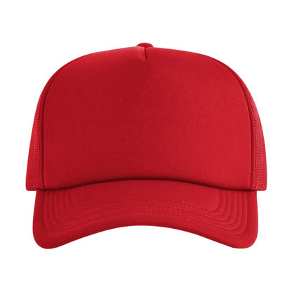 Classic Red - Side - Beechfield Classic Foam Trucker Cap