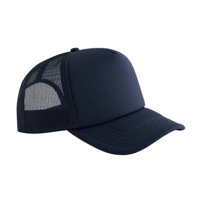 French Navy - Front - Beechfield Classic Foam Trucker Cap