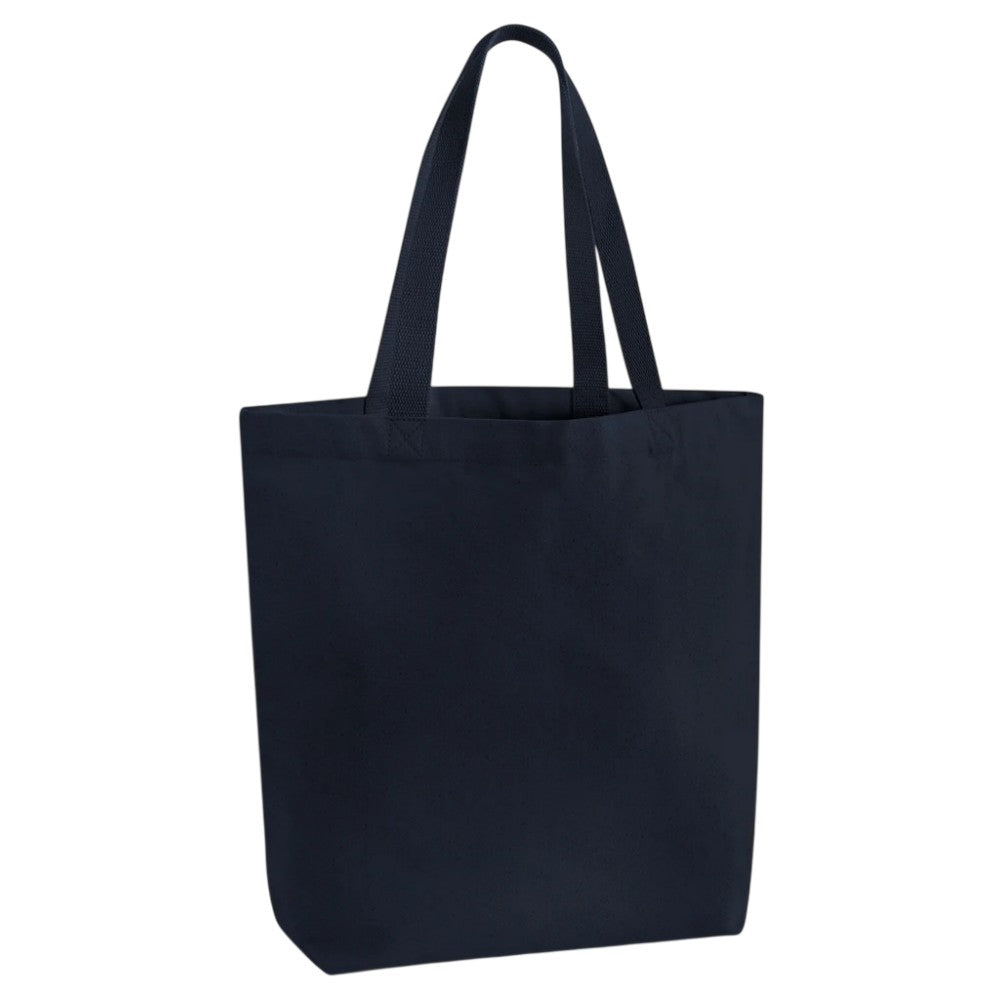 French Navy - Back - Westford Mill Heavy Canvas Tote Bag